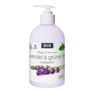 EVA NATURA cremige Flüssigseife Lavendel+grün.Tee